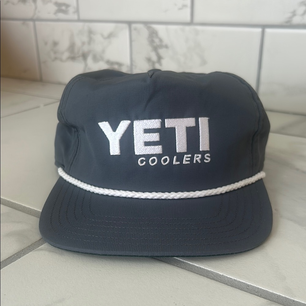 YETI Dark Gray Snapback Hat